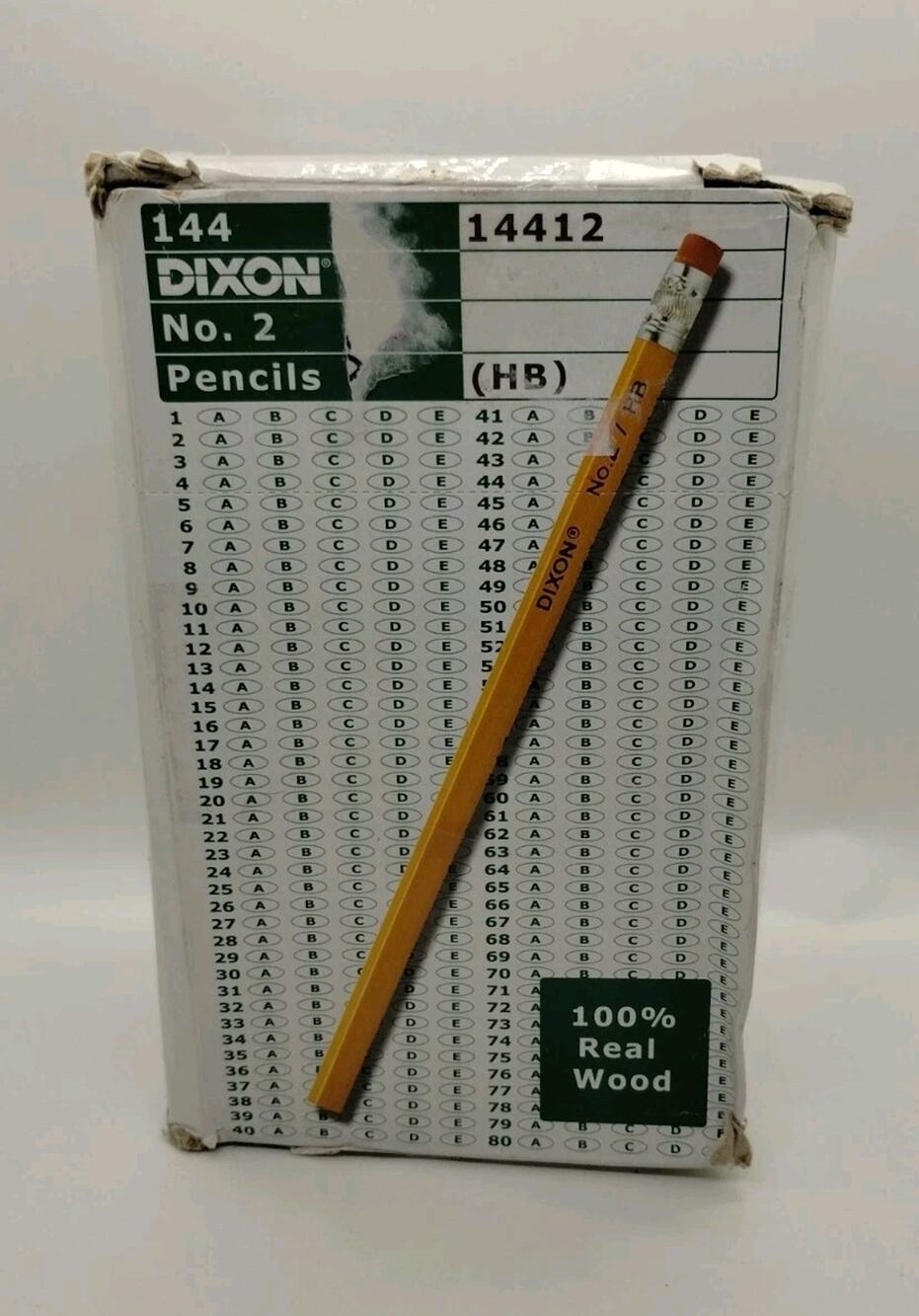 Dixon No.2 HB Pencil - Yellow, Pack of 137 (14412)